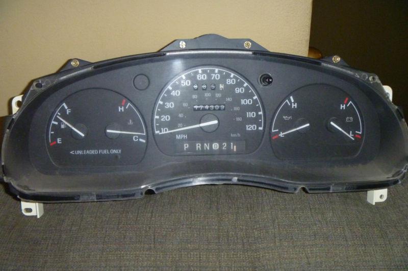 1995 ford ranger instrument cluster