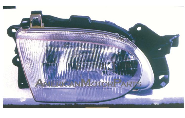 Right passenger side replacement headlight 97-98 ford aspire - f7bz13008ab