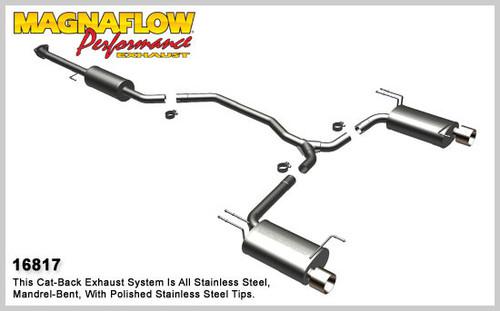 Magnaflow 16817 honda accord stainless cat-back system performance exhaust