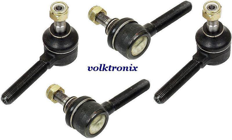 (set of 4) tie rod end kit vw volkswagen squareback & fastback 1968 to 1973