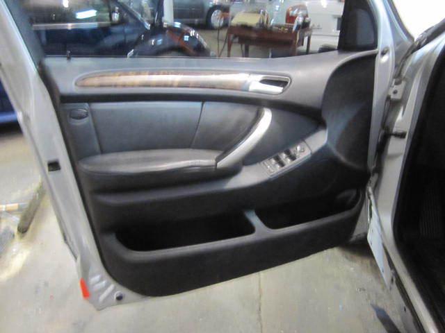 Front interior door trim panel bmw x5 2001 01 left leather 660851