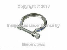 Porsche 996 carrera exhaust clamp muffler to tip l=r tailpipe retainer holder   