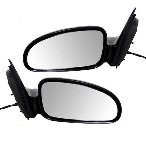 New pair set power side view mirror glass housing 00-05 pontiac bonneville