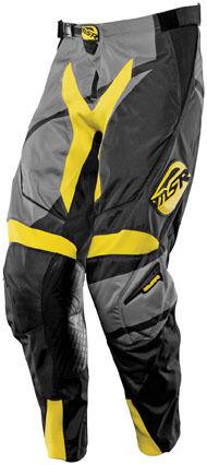 Msr 2014 adult pants renegade blk/gry/ylw pant size 32