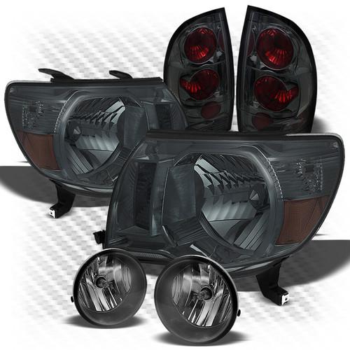 05-11 tacoma smoked headlights + altezza style tail lights + smoked fog lights