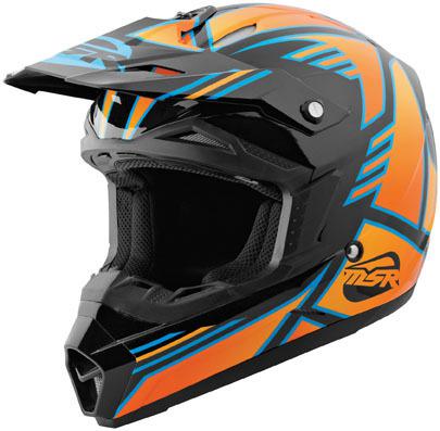 Msr 2014 adult helmet assault blk/org size extra small xs