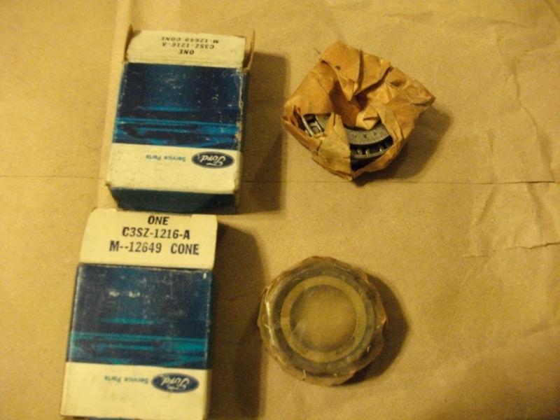 1963 63 ford nos bearing pair c3sz-1216-a   tyson   m12649  