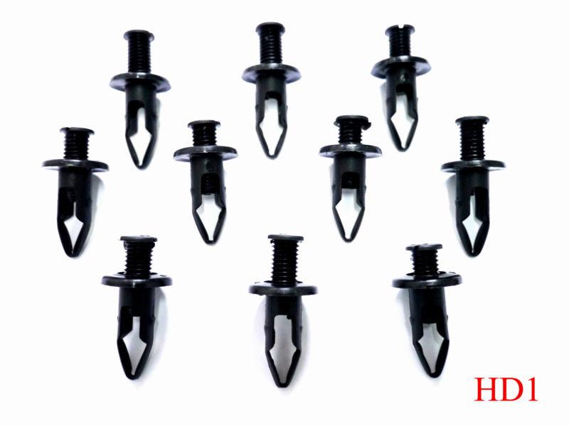 90-93 honda accord cb1 cb2 cb3 cb4 cb7 sm4 mk4 front bumper lock clip 10x 