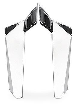 National cycle heavy duty chrome lower deflectors  n763a