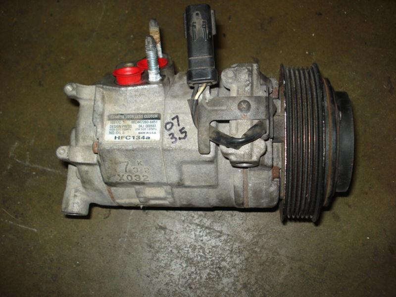 Ac air compressor 3.5 v6 dodge charger magnum chrysler 300 2007 2008 2009 2010