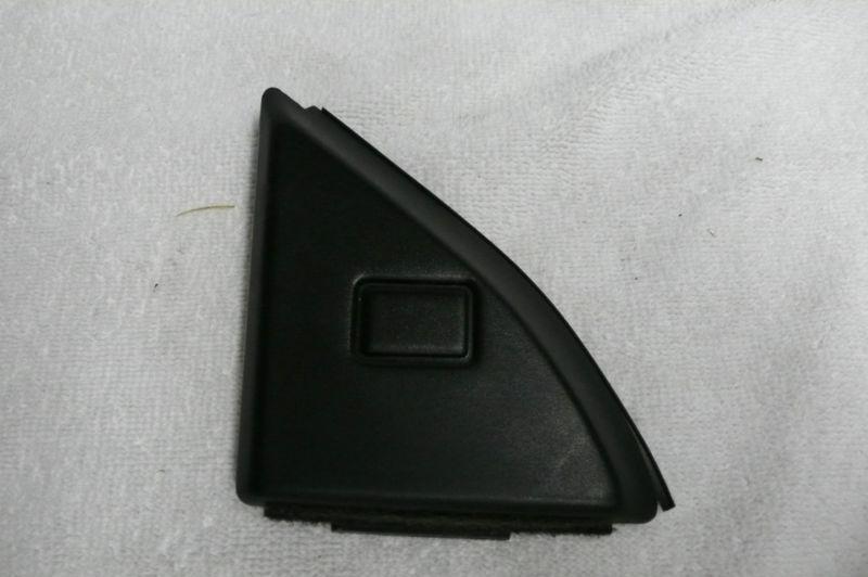  black left door mirror cover trim 84 85 86 87 corolla gt-s sr5 4ag 4ac 4a-