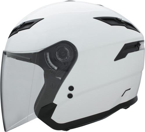 G-max gm67s motorcycle helmet pearl white small