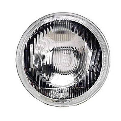 Ipcw headlight assemblies diamond cut clear lens chrome housing 5 3/4" round ea