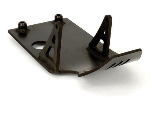 Bbr motorsports skid plate - black  320-hxr-5011