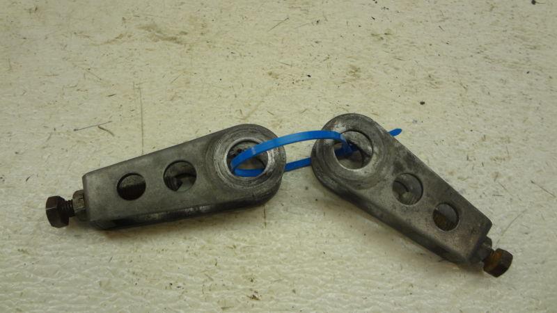 1978 kawasaki kz650 kz 650 k375. rear wheel adjusters