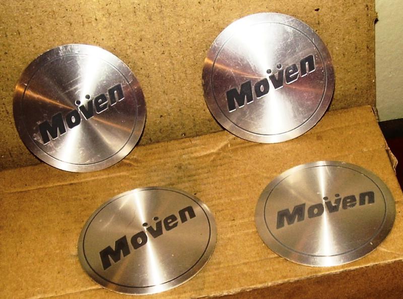 Moven wheels custom wheel center emblems caps set of 4