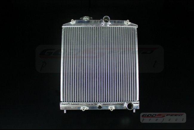 Godspeed gsp rd-191 honda civic del sol 93-97 radiator (3 row / 52mm)