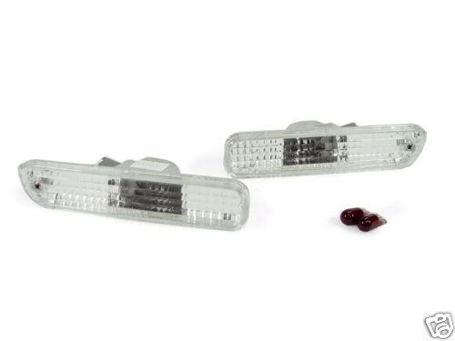 1994-1997 honda accord lx/ex & 1992-1996 prelude clear front side marker lights