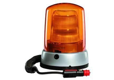 Hella klx7000m 24v high intensity beacon with amber lens - magnetic