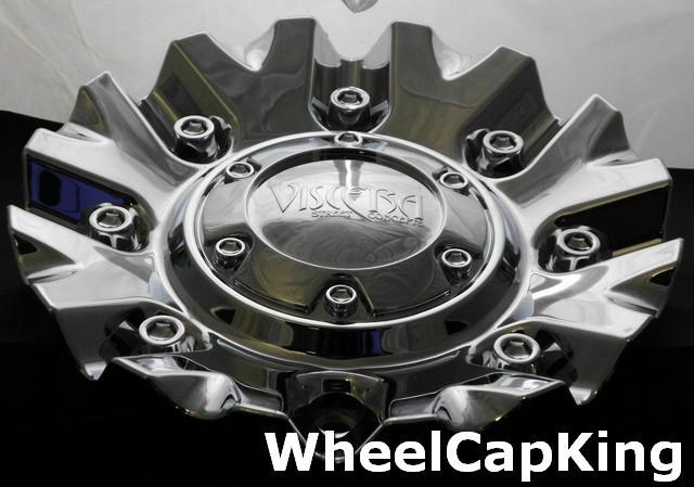 Viscera wheels chrome custom wheel center cap caps, # emr529-cap new!