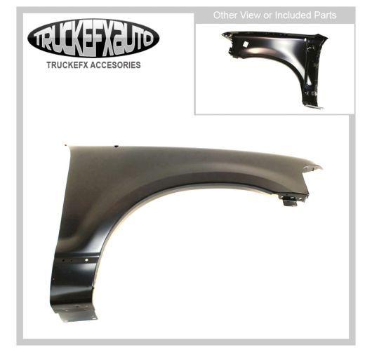 Fo1241217c new fender front passenger right side natural aluminum rh hand