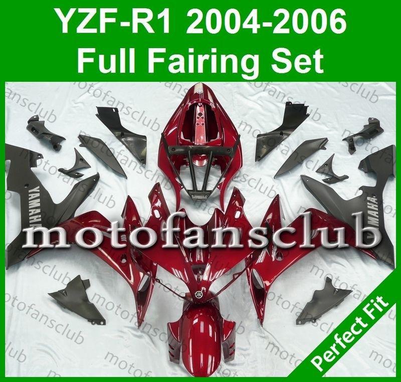 Fit yamaha yzf r1 04 05 06 yzfr1 2004 2005 2006 fairing bodywork plastics #13 c