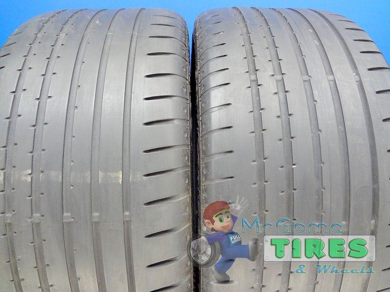 2 continental sportcontact 2 mo 275/40/19 used tires free m&b * 27540r19 2754019