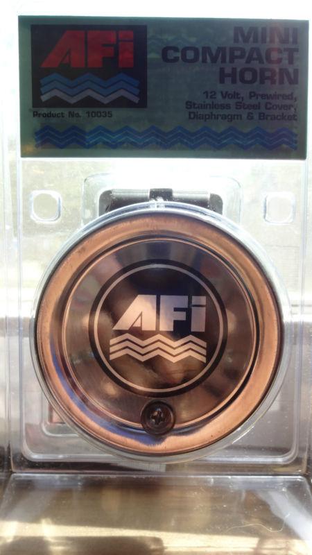 Afi single mini compact boat horn, brand new in package free ship