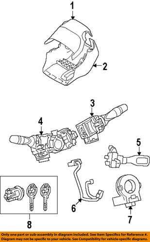 Toyota oem 8465202390 windshield wiper switch-wiper switch