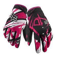 New fox racing dirtpaw undertow gloves pink womens xl (11)