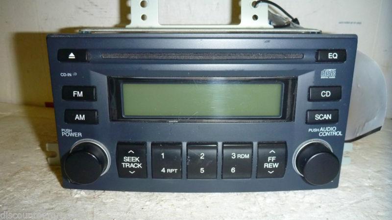 06-09 hyundai accent am fm radio cd  96100-1e480fz *