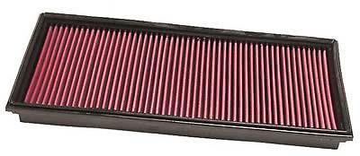 K&n air filter rectangular cotton gauze red porsche volkswagen cayenne touareg