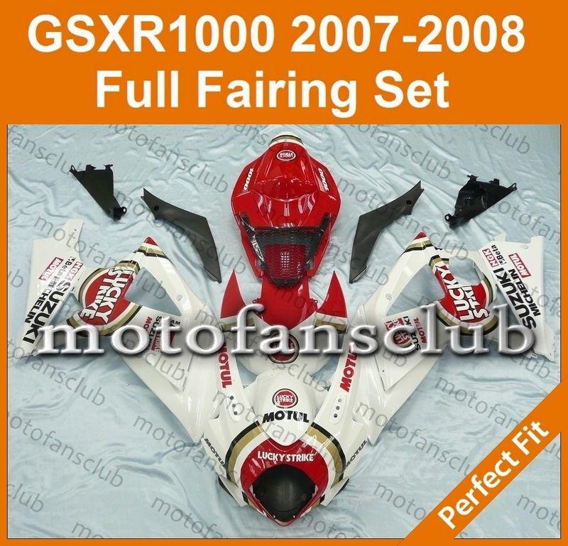 Fit suzuki gsxr 1000 07 08 gsx-r 2007 2008 fairing bodywork plastics k7 #01 c