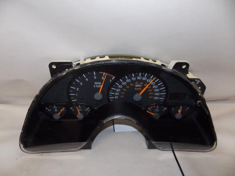 98-98 pontiac firebird 5.7l v8 121k instrument cluster speedometer 1998 #6952