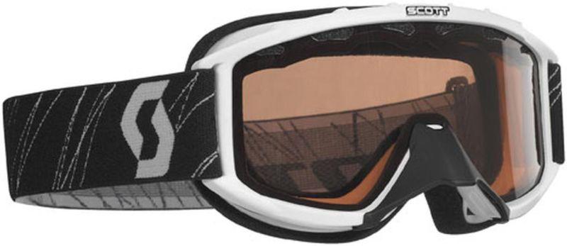 New scott 89 si snowcross youth goggles, white, one size