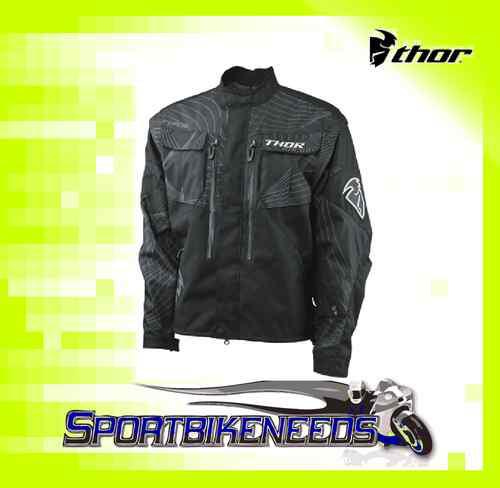 Thor 2012 phase jacket black motocross size x-large xl