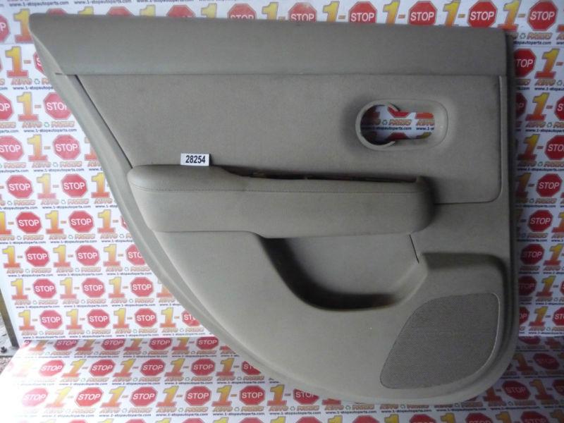 07 08 09 10 11 nissan versa htbk driver/left rear electric door panel oem