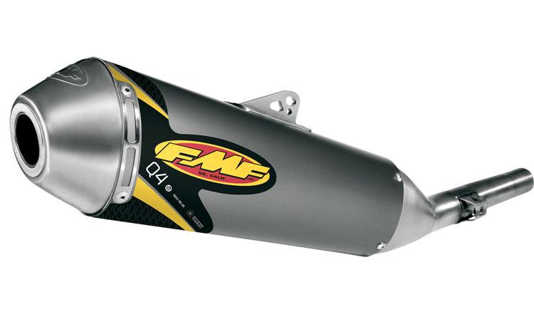 Fmf q4 q 4 s/a slip on exhaust muffler - suzuki rmz 250 - 2004-2006 --042116