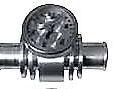 Kfx700, kfx450r, kfx400 kfx engine water cooler gauge