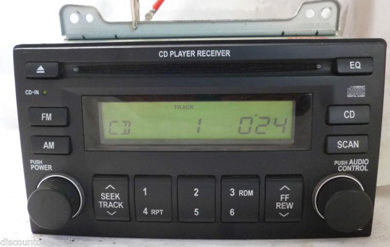 06-08 kia sedona 07 entourage radio cd player 96140-4d600va *