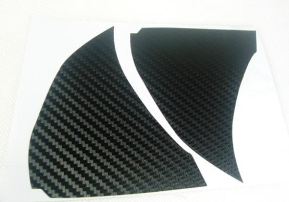 Black carbon fiber chevy cruze  steering wheel carbon fabric decal sticker