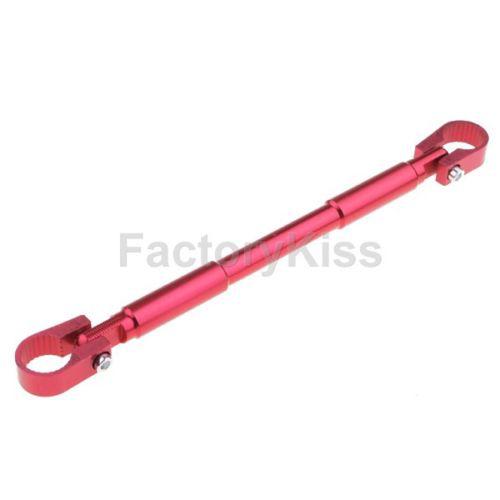 Gau racing motorcycle atv quad handlebar reinforcing rod red #383