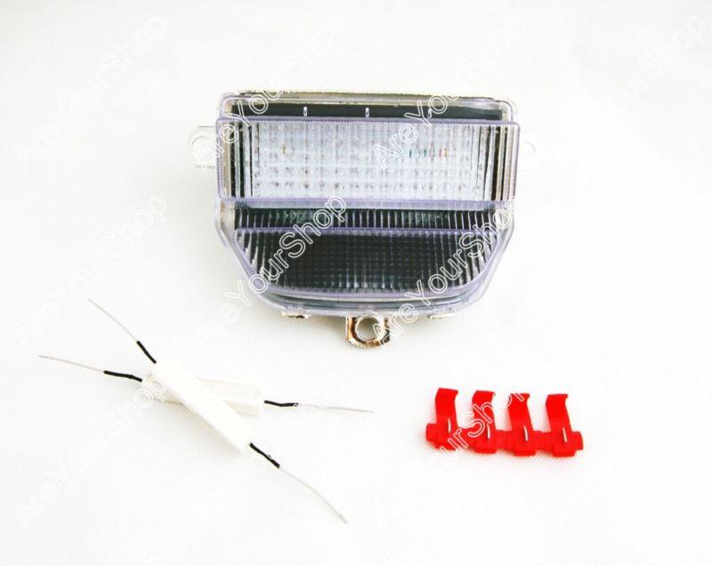 Clear led taillight + turn signals for honda cbr900rr 1993-1997