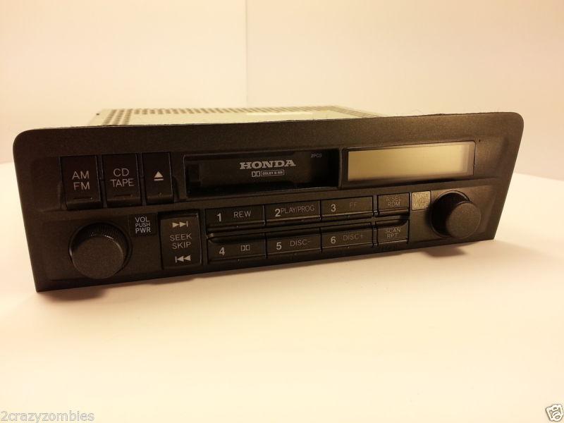 Honda civic oem radio tape player 39100-s5a-a110-m1 cm621a0