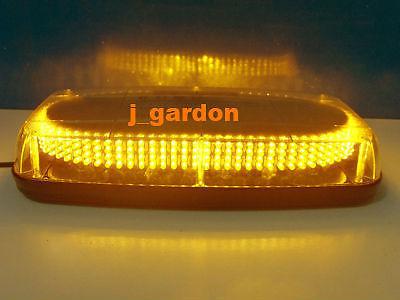 New 304 leds amber strobe emergency warning flash waterproof magnet lightbar