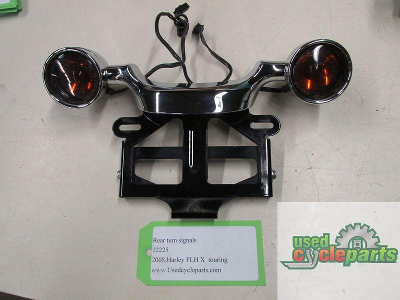  2008 harley flh flhx street glide-free usa shipping-rear turn signal bar 