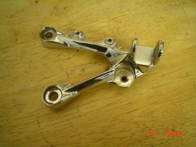 2005 - 06 kawasaki zx6 zx6r zx636 shifter stay shifter lever chrome good