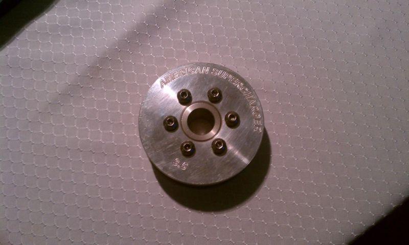 3.5 modular supercharger pulley 3800 gtp pontiac buick