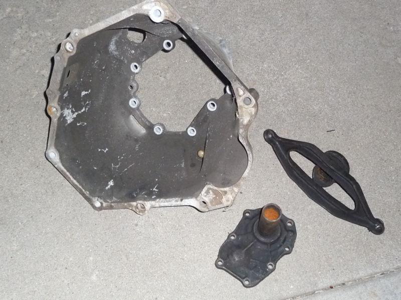 94-02 ax5 jeep wrangler yj tj bellhousing, fork and front input
