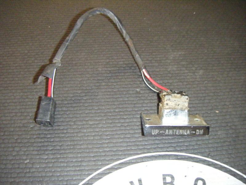 Corvette c2 1965-66 power antenna switch original ((good used))